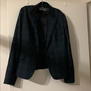 Plaid blazer